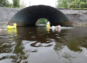 Through the tunnel at Epic Races